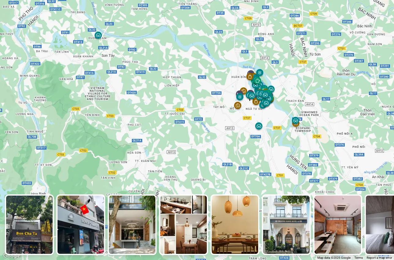 Itinerary Builder Screenshot