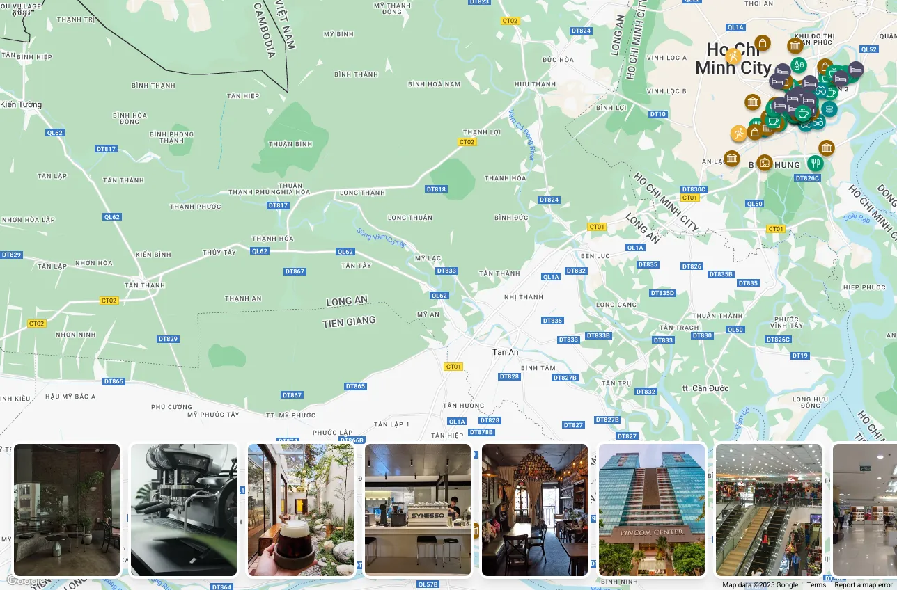 Itinerary Builder Screenshot