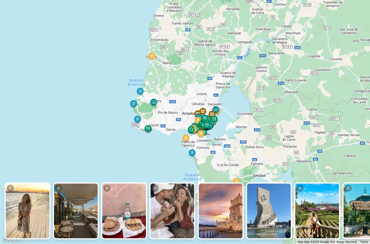 Itinerary Builder Screenshot
