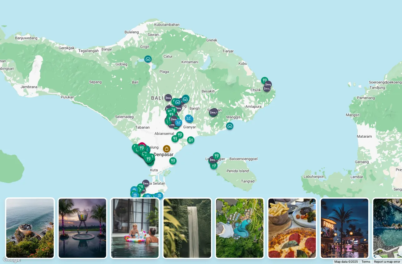 Itinerary Builder Screenshot