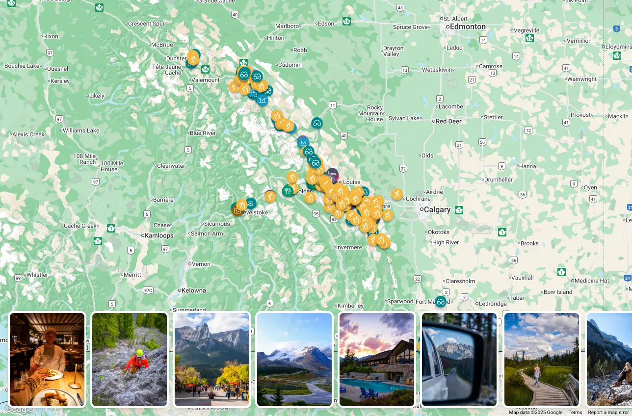 Itinerary Builder Screenshot