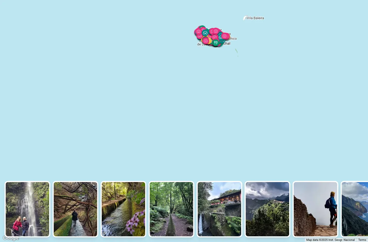 Itinerary Builder Screenshot