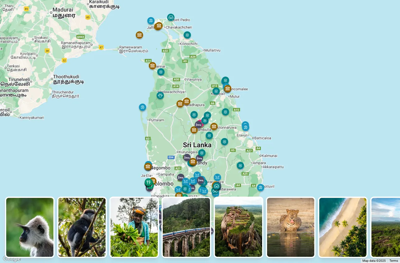 Itinerary Builder Screenshot