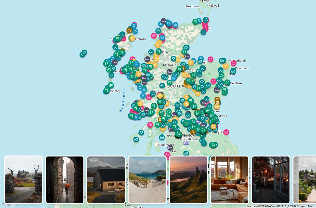 Itinerary Builder Screenshot