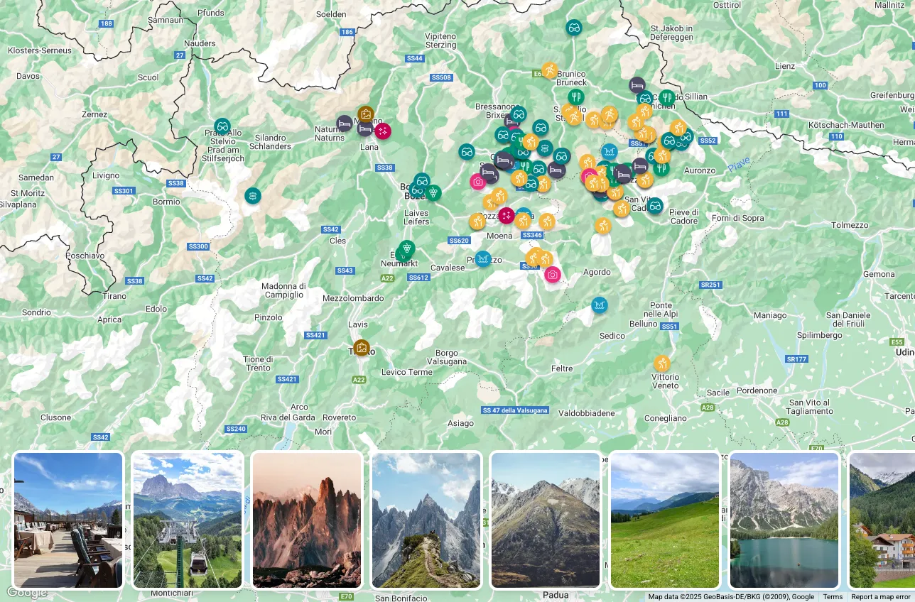 Itinerary Builder Screenshot