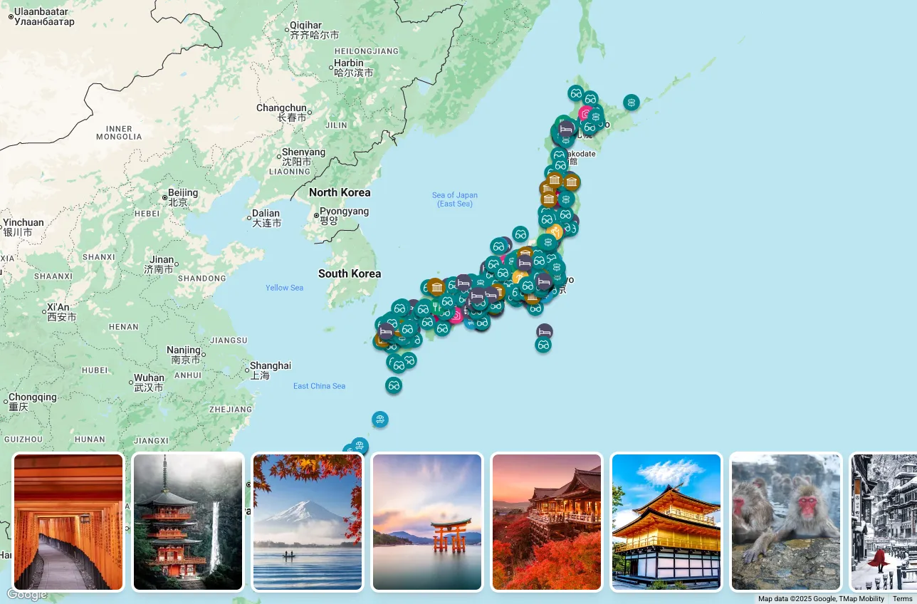 Itinerary Builder Screenshot
