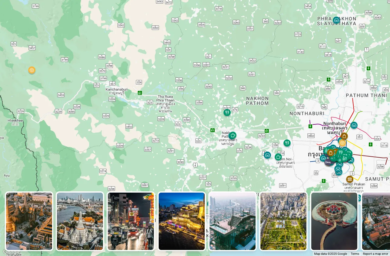 Itinerary Builder Screenshot