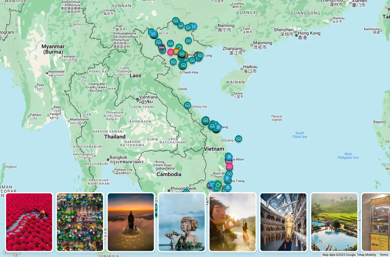 Itinerary Builder Screenshot