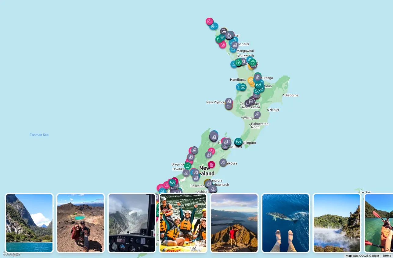 Itinerary Builder Screenshot